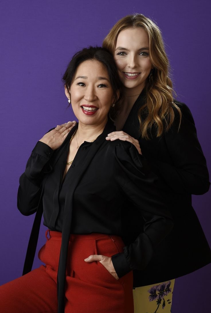 RT @bombadil6: Happy B'day to Sandra Oh, here(L) with Killing Eve co-star Jodie Comer. https://t.co/W9BSZxniht