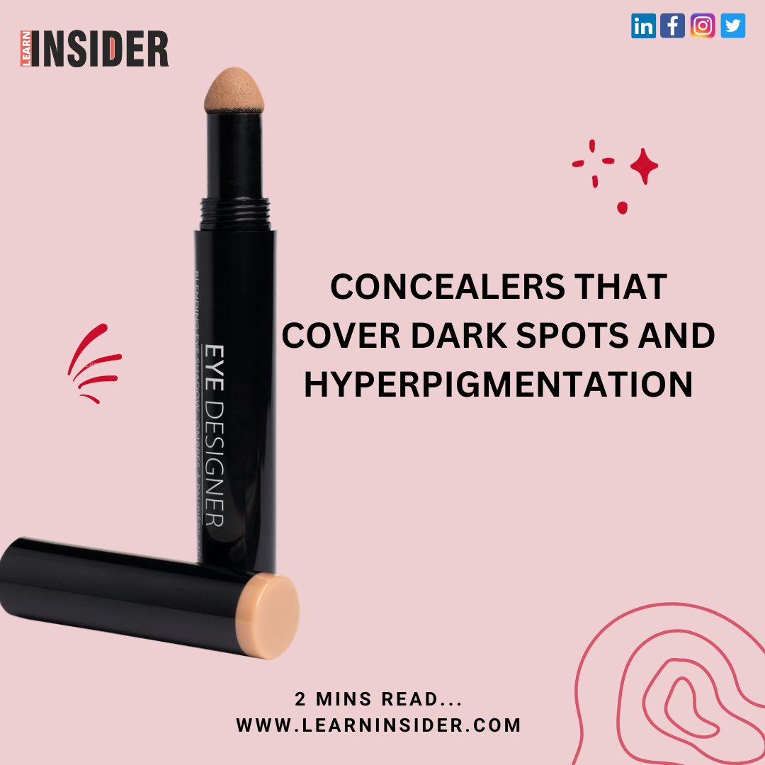 learninsider's tweet image. If you want to go outside and are worried about dark spots and Hyperpigmentation, here's a concealer that covers these problems.
Read more here: bit.ly/cover-dark-spo…
.
.
.
#learninsider #makeuphack #easymakeuptutorial #homehacks #concealertutorial