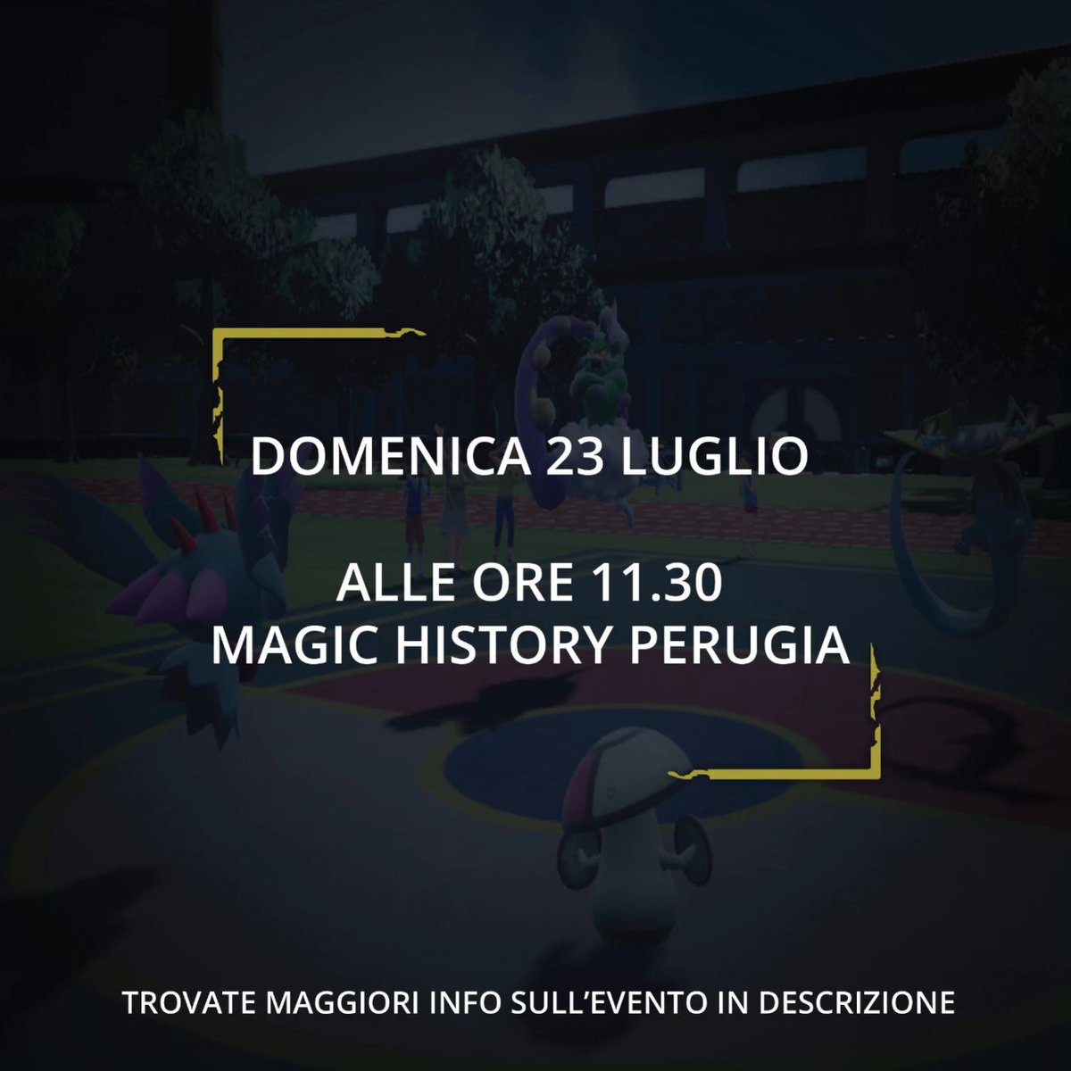 mattia_vinti's tweet photo. PALDEA RUMBLE 🇯🇵 (EVENTO FOR FUN)

Abbiamo deciso di organizzare un nuovo evento in Regulation D (regolamento dei WCS2023)!

L'evento si terrá Domenica 23 Luglio al Magic History di Perugia a partire dalle ore 11.30.

(1/3) https://t.co/MtTT4deKHR