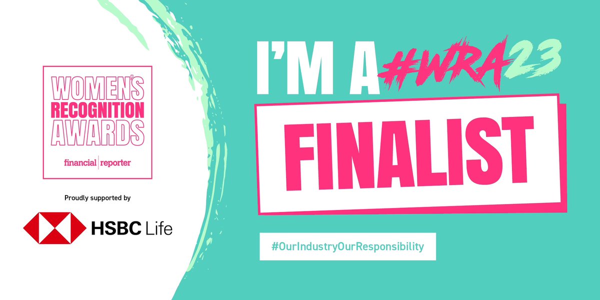 Thrilled to be announced as a finalist at this years <a href="/FR_WRA/">Financial Reporter Women's Recognition Awards</a> in the category “Woman in the Mortgage Industry” 

What an honour! <a href="/connectmtgs/">Connect Mortgages</a> <a href="/ConnectBrokrs/">Connect Brokers</a> 

#WRA23