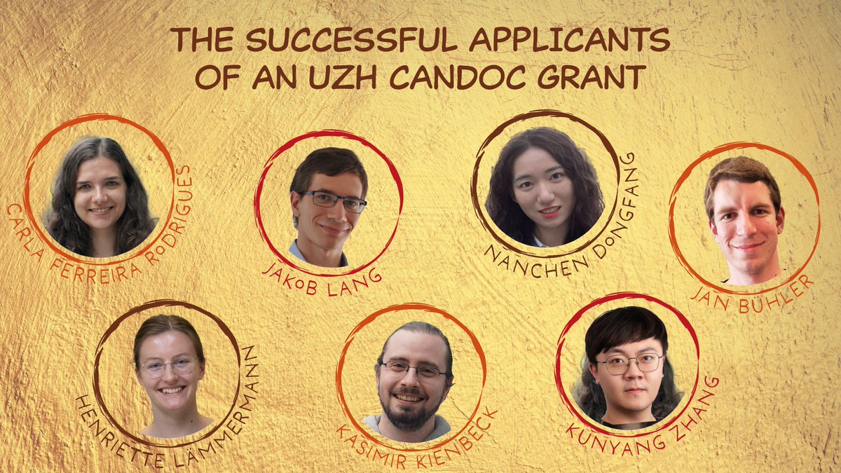 UZH Chemistry (@uzh_chemistry) on Twitter photo Congratulation to the successful applicants of an UZH candoc grant : Carla Ferreira Rodrigues, Jakob Lang, Nanchen Dongfang, Jan Bühler, Henriette Lämmermann, Kasmir Kienbeck and Kunyang Zhang <a href="/UZH_Chemistry/">UZH Chemistry</a>. 👏👏👏 Congratulation to the successful applicants of an UZH candoc grant : Carla Ferreira Rodrigues, Jakob Lang, Nanchen Dongfang, Jan Bühler, Henriette Lämmermann, Kasmir Kienbeck and Kunyang Zhang <a href="/UZH_Chemistry/">UZH Chemistry</a>. 👏👏👏