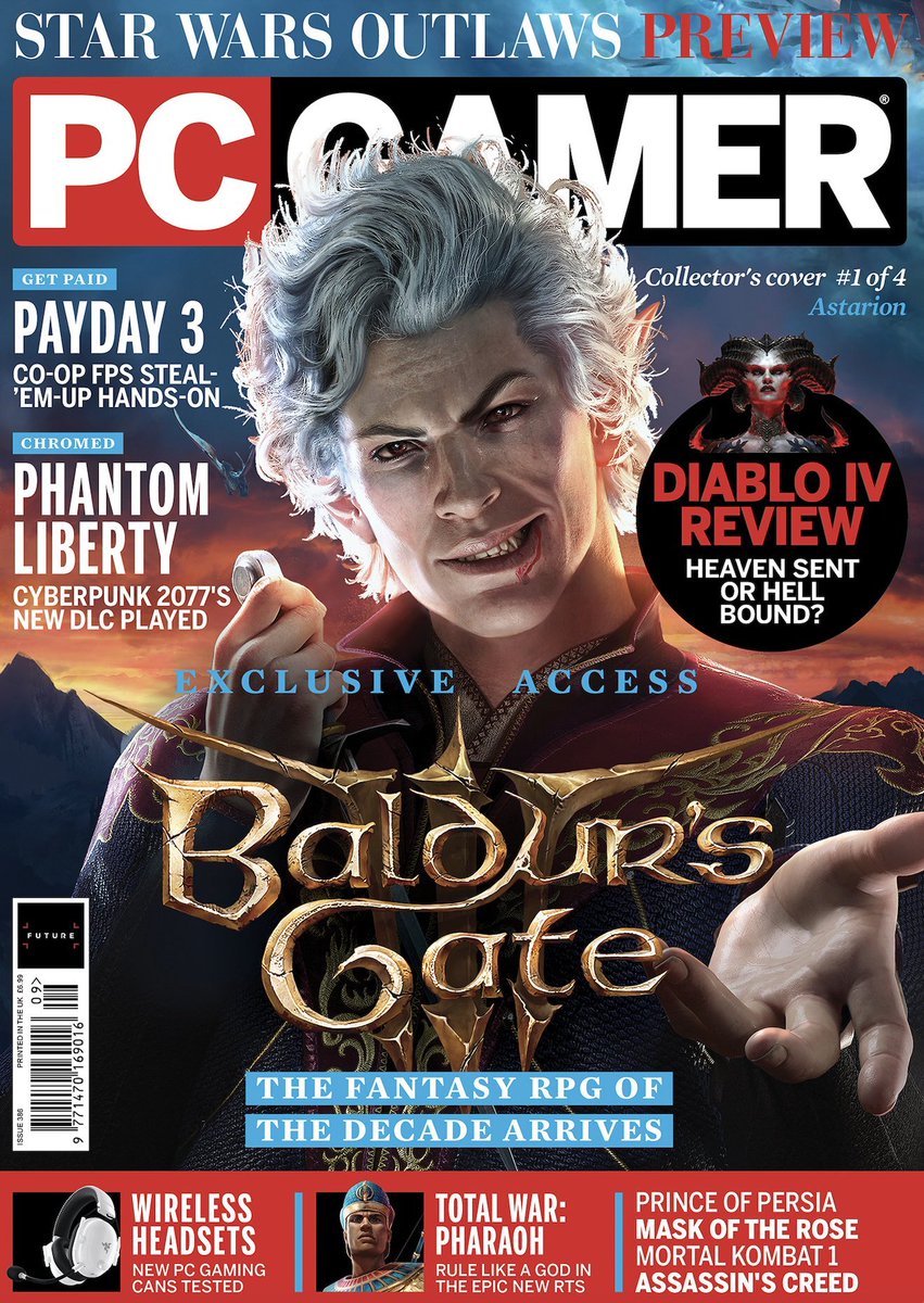 larianstudios's tweet photo. "RPGs are about to be changed forever with Baldur's Gate III"

Pick up the latest issue of @pcgamer today to read the full 10-page preview - which cover are you getting?

https://t.co/wqJ6KjA2lr https://t.co/pX7R7Xv6mE