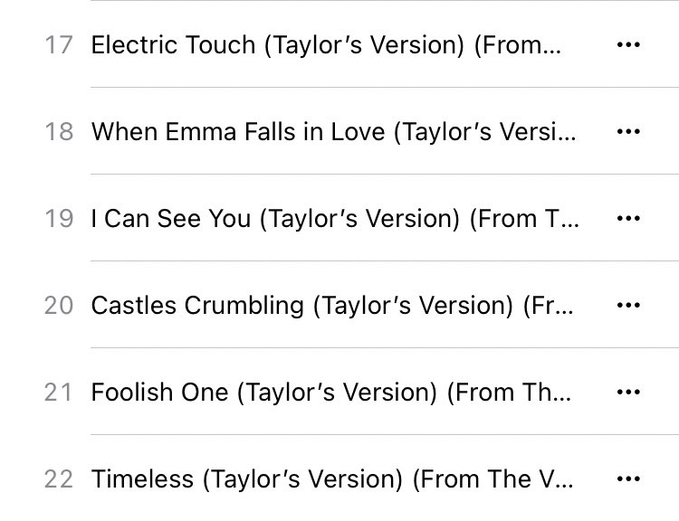 an attempt to be interactive! drop anything and i’ll tell you what vault track are you from speak now tv based on your icon 😁