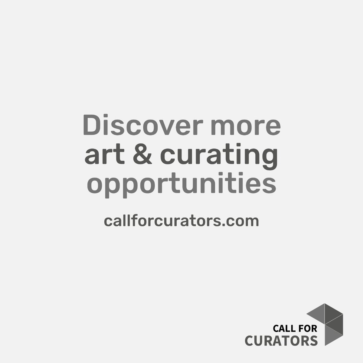 Call for Curators tweet media