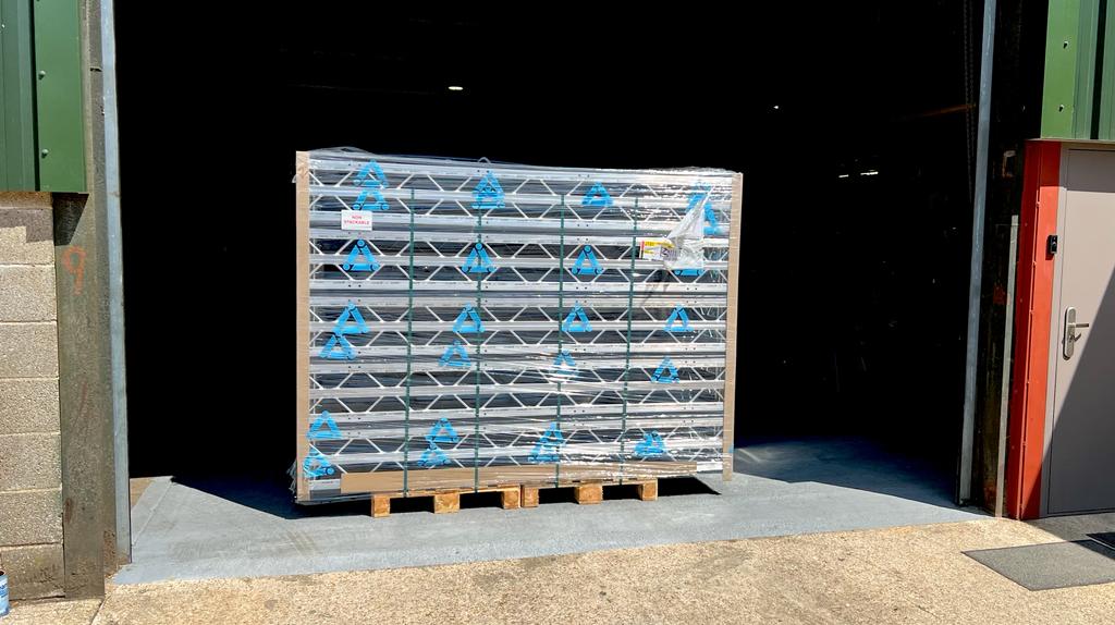 Pleased to take delivery of new Litedeck staging, adding to existing deck that we have already in stock.  

We regularly provide decking with ramps, handrails, steps for outdoor &amp; indoor events and projects, and at a selection of heights.  

Let us know if you ever need any!
