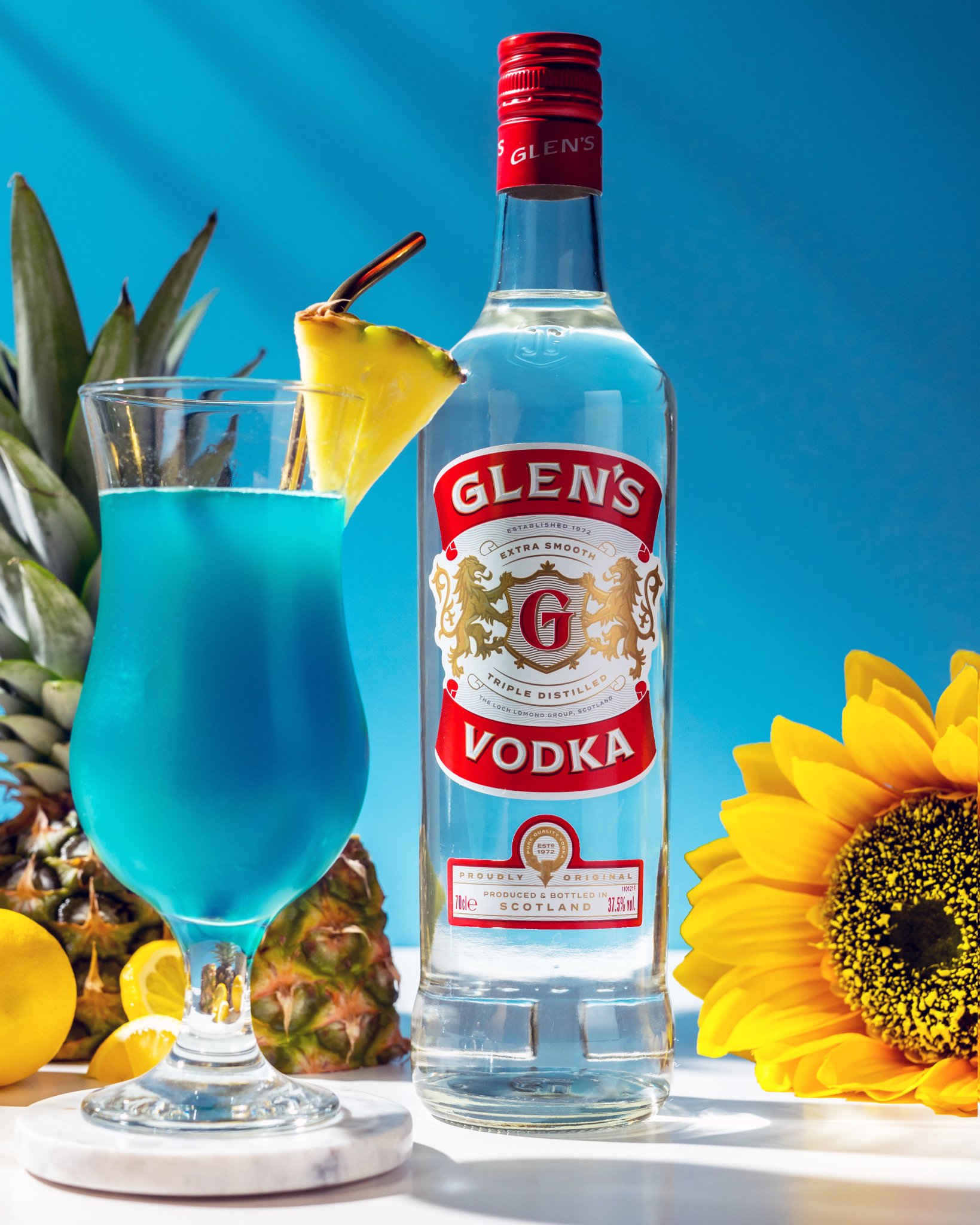 Glen's Vodka on Twitter "The Blue One 💙 Simply add blue curaçao