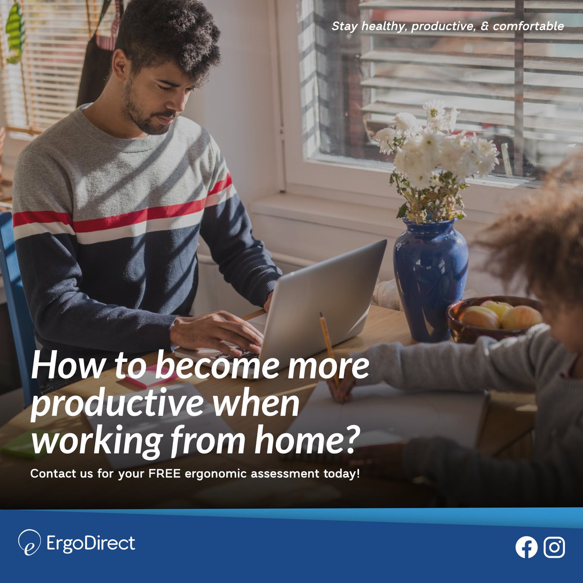 ErgoDirect's tweet photo. Learn how to become more productive when working from home! -> https://t.co/KJiRhIXr4m
 
For more details, visit us at https://t.co/kORAWtRffi 
 
#workfromhome #ergonomics #productivity #ergonomictips https://t.co/YOondmlWAo