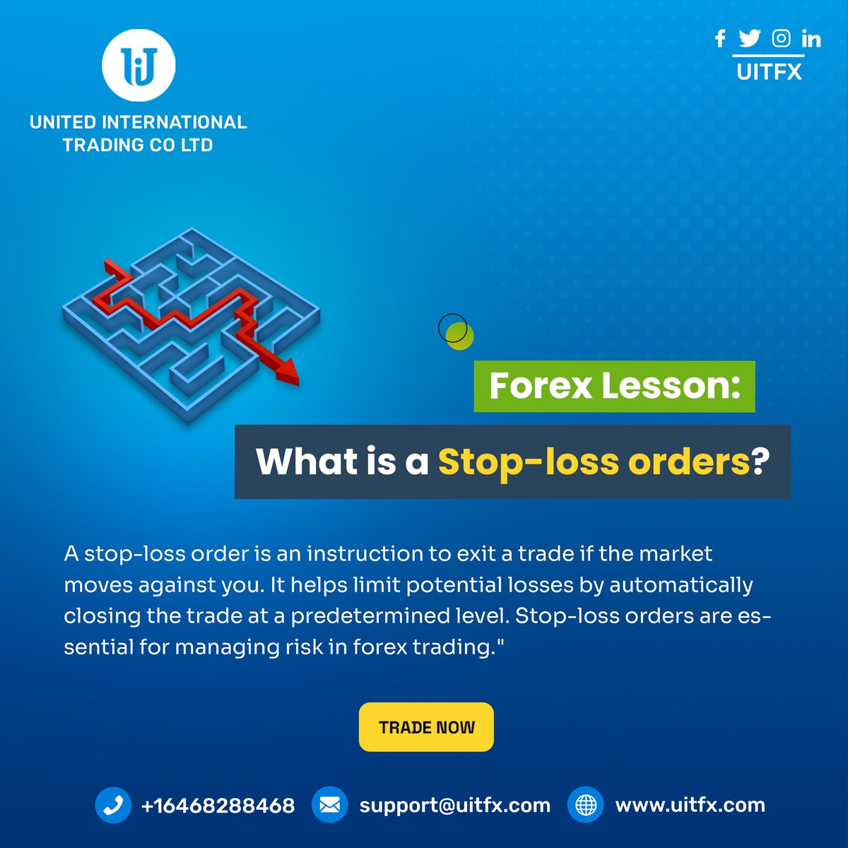 Get ready to build a strong foundation in Forex trading! 

𝐕𝐢𝐬𝐢𝐭 𝐎𝐮𝐫 𝐖𝐞𝐛𝐬𝐢𝐭𝐞:-  uitfx.com

#uitfx #uitfxtrading #pips #lots #Leverage #stoploss #StopLossOrders #forexlesson #TradeNow #TradeAndEarn #uitfxforextrading #forexstrategy #forextips #MT5