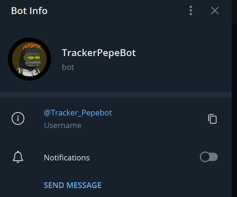 TrackerPepeBot tweet media