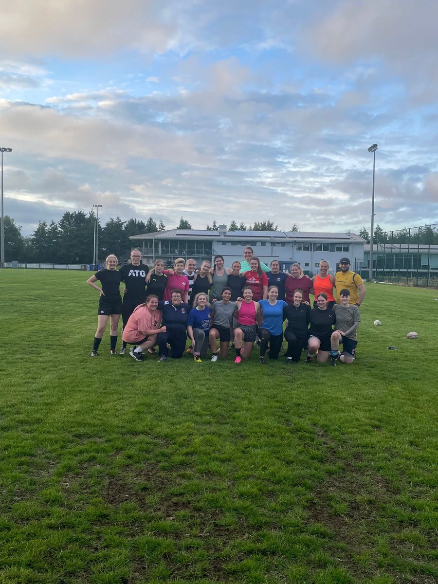 It was great to see so many new faces at training for the <a href="/QuinsWRFC/">BelfastHarlequinsWomen</a> side 👊

Training is 𝐁𝐀𝐂𝐊 tonight from 7.15 at Deramore Park 💥

Come down and get involved 😍
