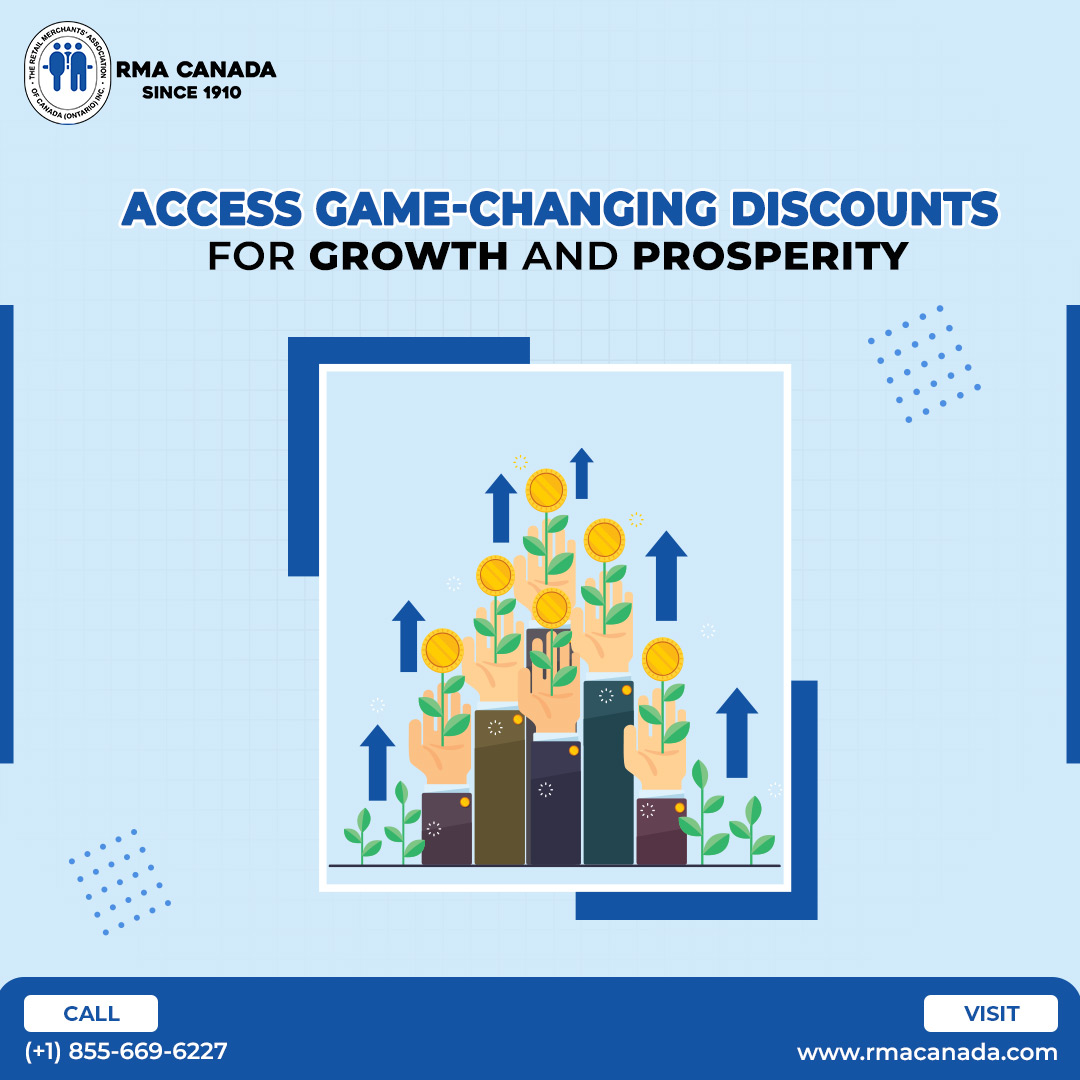 RMACanada's tweet photo. Your strategic partner for growth, offering game-changing discounts to drive your prosperity.

Contact Us:
1-855-669-6227 | https://t.co/6MmvnUTKqO | info@rmacanada.com
.
.
.
#RMACanada #RetailMerchantsCanada #ShopLocalCanada #SupportCanadianRetail #RetailAssociation  #RealEstate https://t.co/DdOZEE3wo3
