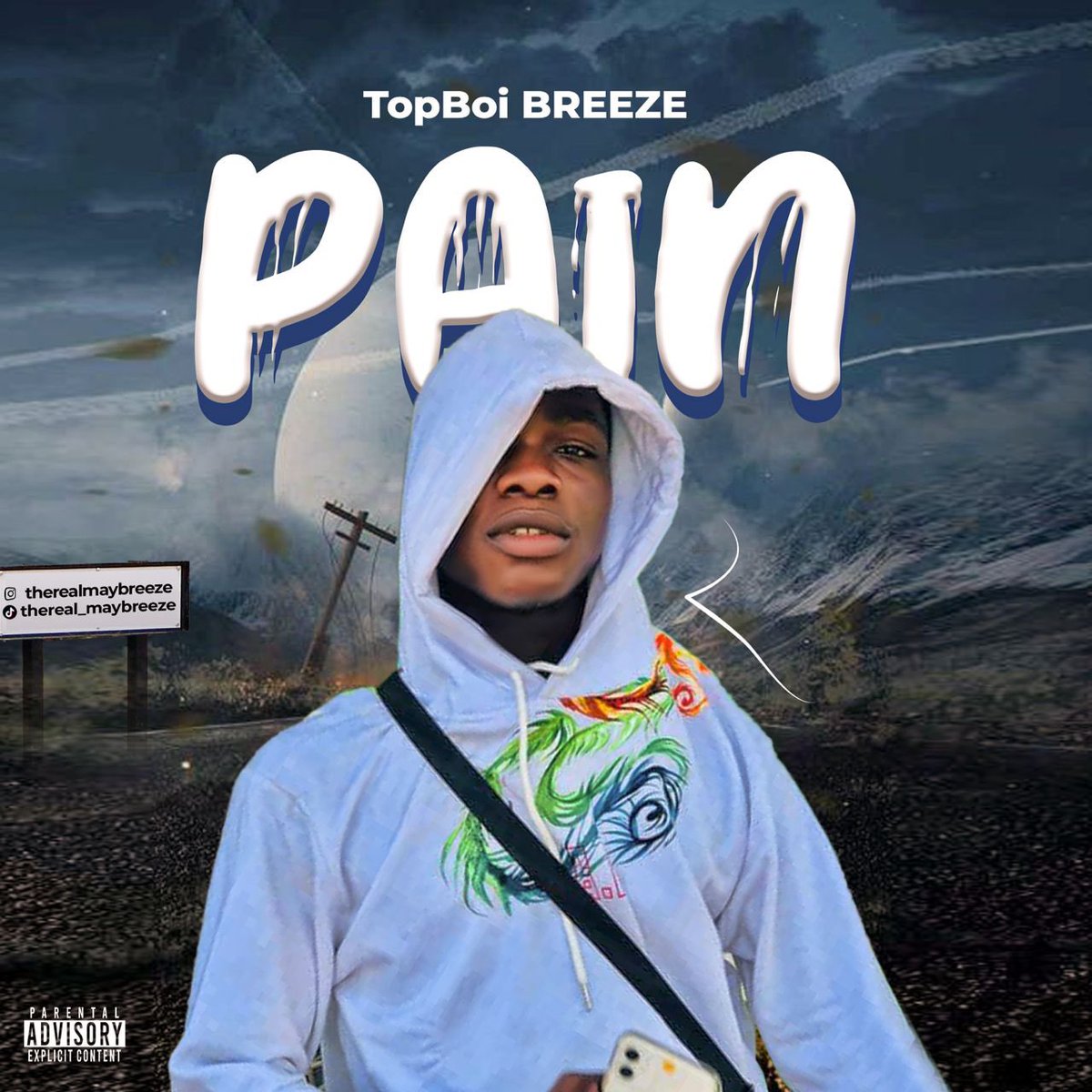_iammaybreeze's tweet photo. Title: PAIN … Out this Friday 21-7-23 🔊🔥#repost #viral2023 https://t.co/LJCMuldxKb