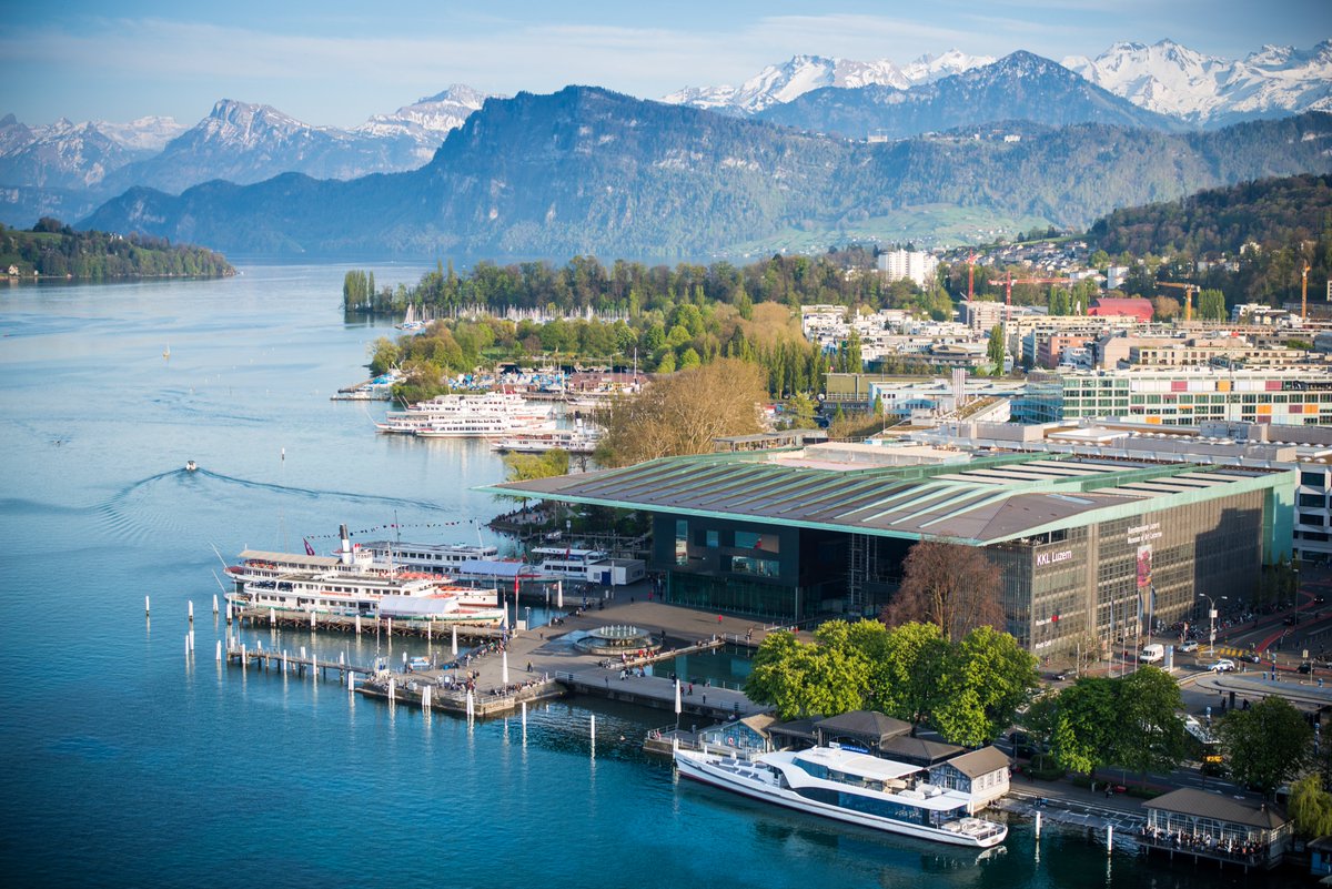 andwhy_studio's tweet photo. Did you know...? 🤔

To promote the new immersive web experience @andwhy_studio created for @kklluzern they actually built the KKL venue in real life! 🤯

It's located in Luzern and it can be rented for concerts, events, and more! 🎻 https://t.co/HxPMUWhBXT