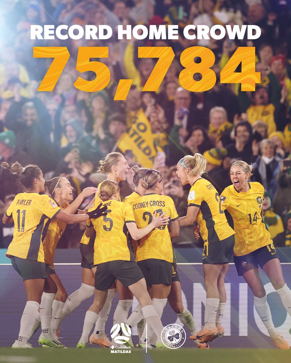 HISTORY. #FIFAWWC #Matildas