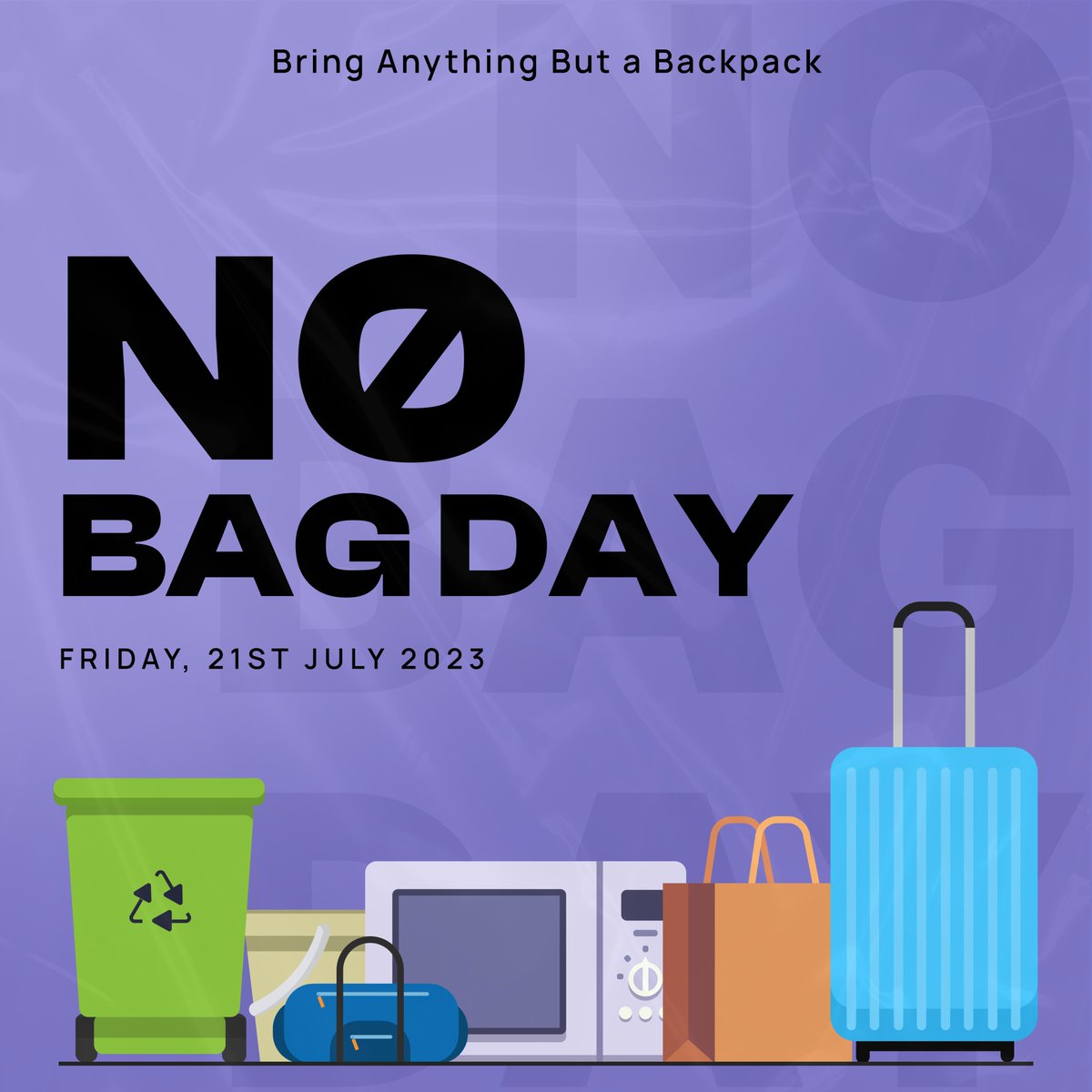lollypop_studio's tweet image. It's Bring Anything But a Backpack Day at our Bengaluru Studio tomorrow! 🍭🎒🚫 
 
Help us decide what to bring with your creative ideas 🥹🤌 

We'll RT the best ones as usual 😂

#funfridays #lollypop #friyay