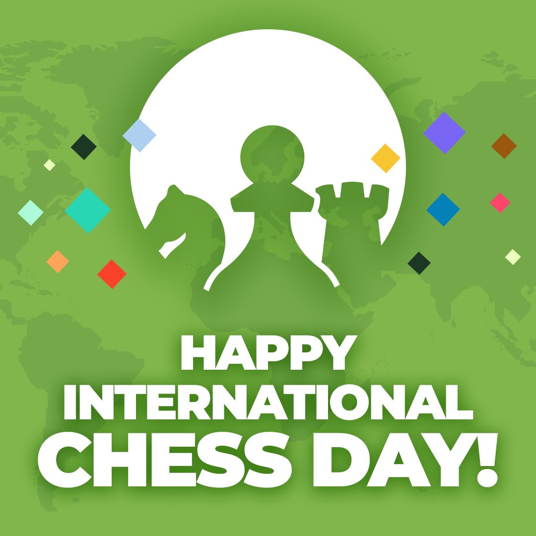 chesscom's tweet image. Happy #InternationalChessDay ♟️🌍