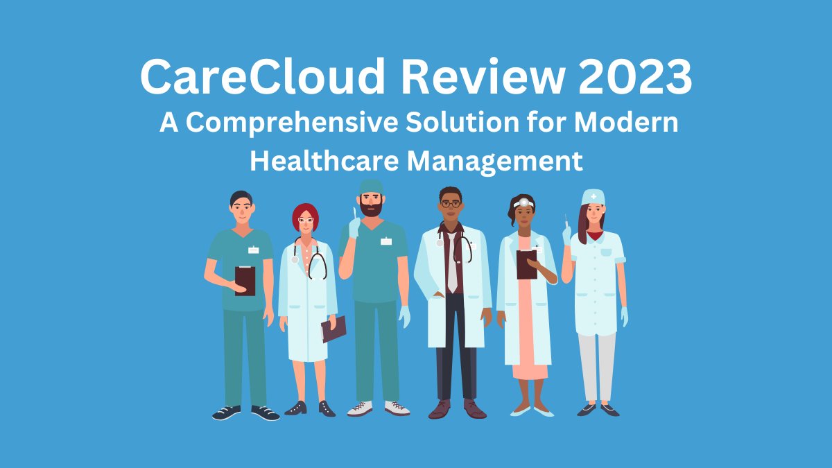 danialboreing's tweet image. CareCloud Review 2023
A Comprehensive Solution for Modern Healthcare Management
sohago.com/blog/carecloud…
#healthcare #EMRSoftware #software #CareCloud