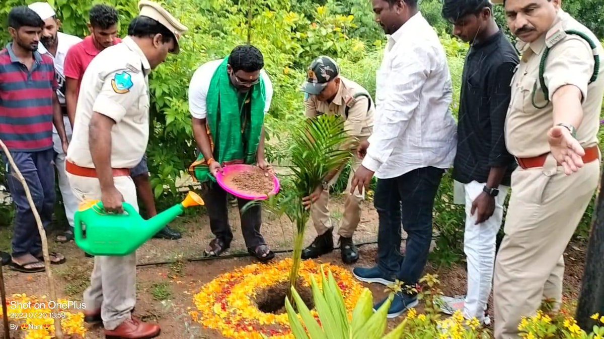 Accepted #greenindiachallenge from <a href="/Collector_KNR/">Collector Karimnagar District</a> and planted a sappling at IDOC Nizamabad. I Nominate <a href="/Collector_WGL/">Collector Warangal</a> <a href="/Collector_KB/">Collector Kumuram Bheem Asifabad</a> <a href="/Collector_KMR/">Collector Kamareddy</a> for Green Challenge.