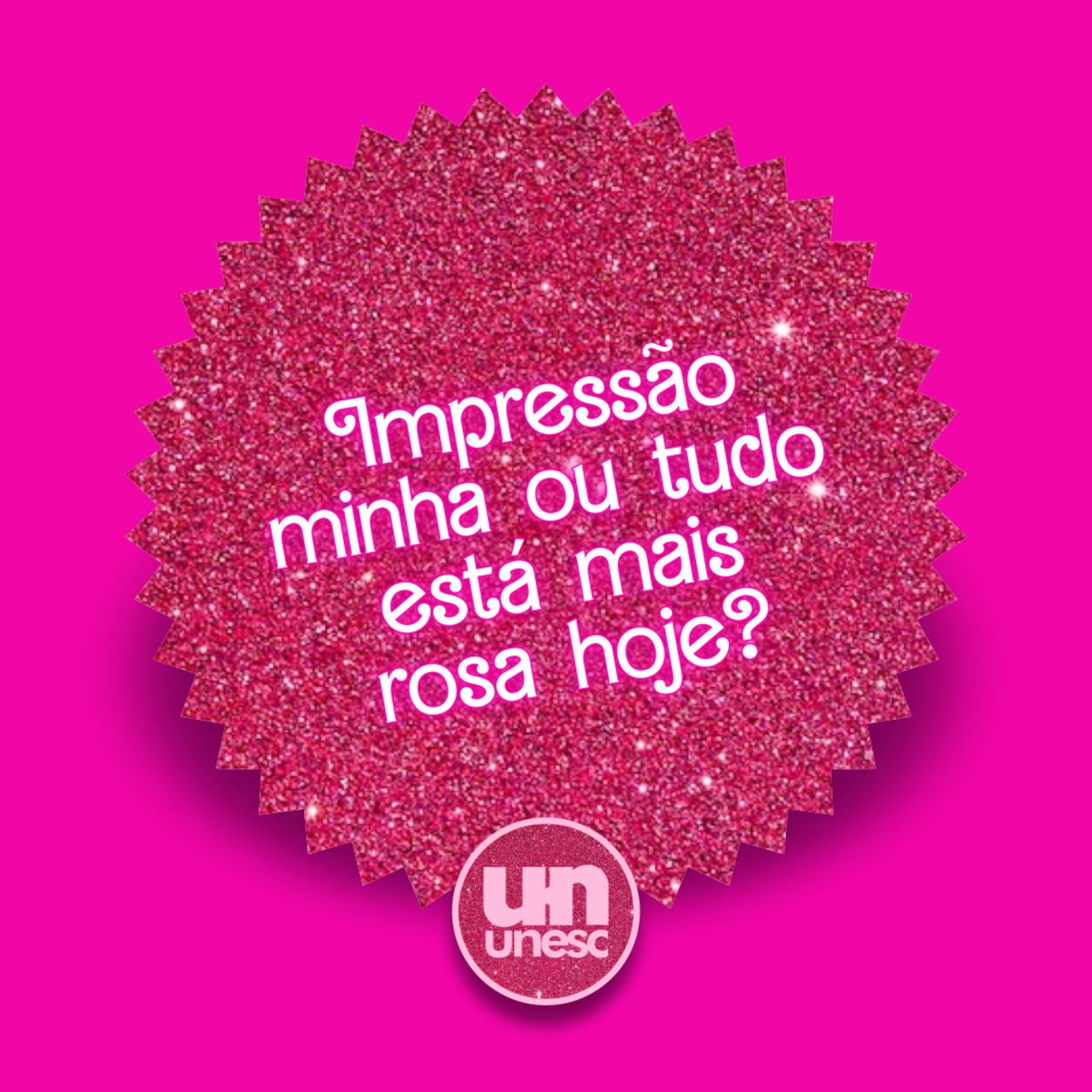 #pinkwave #barbie #trend #pink #nossounesc #rosa #barbiemovie #antenado 😉