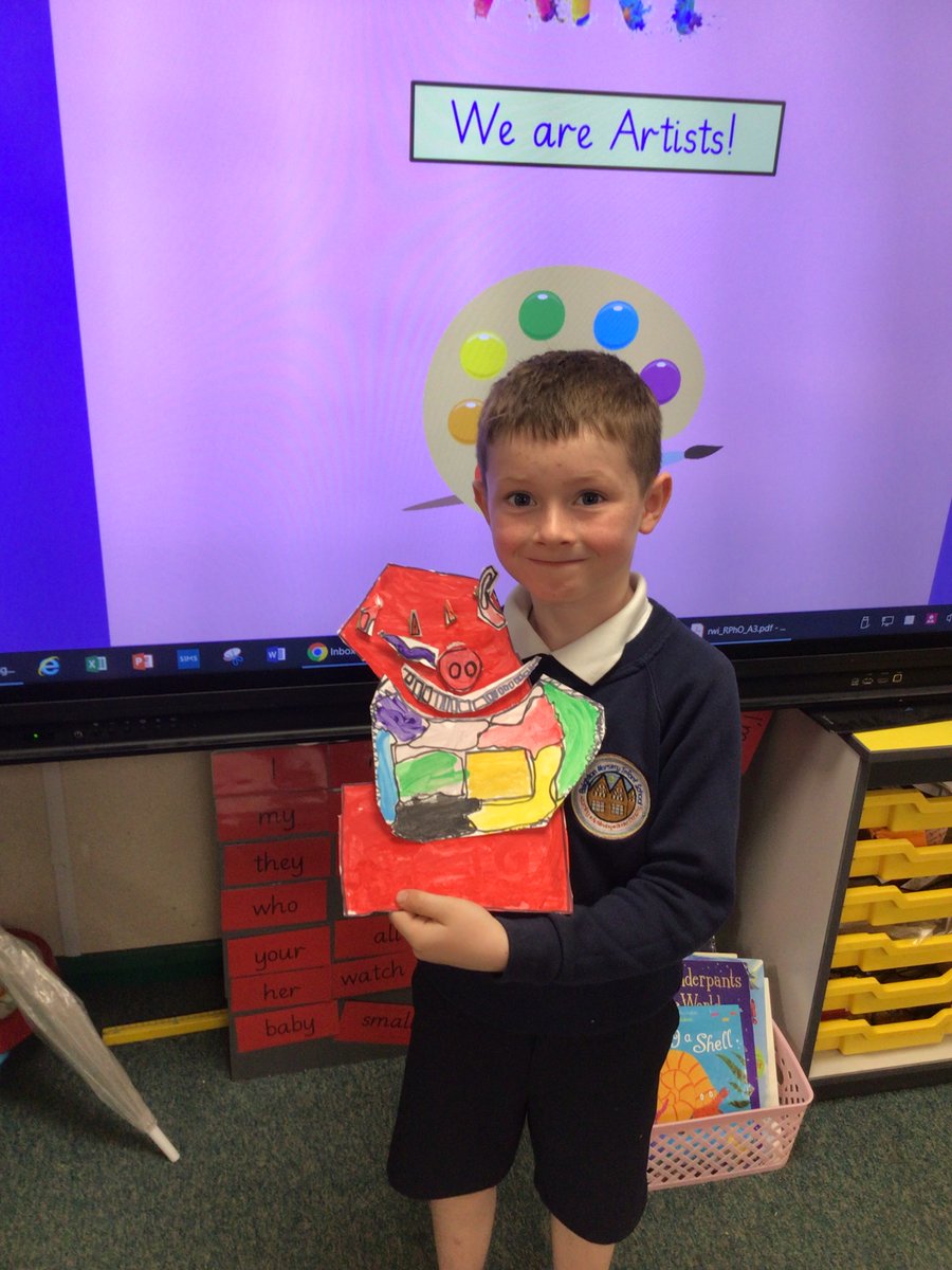 Y2YellowClass's tweet photo. Couldn't be prouder of how these guys have approached this art topic! Our street view inspired by James Rizzi will be amazing when assembled 😍 https://t.co/IvE9D0O406