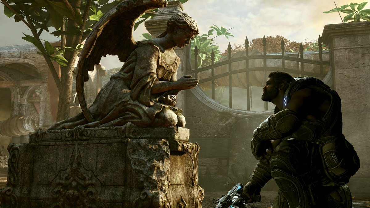 DemonioJaguar's tweet photo. Esos momentos que a todos nos dejaron desconcertados 💔. #GearsOfWar #DomSantiago #Xbox https://t.co/VZFxuI8DZH