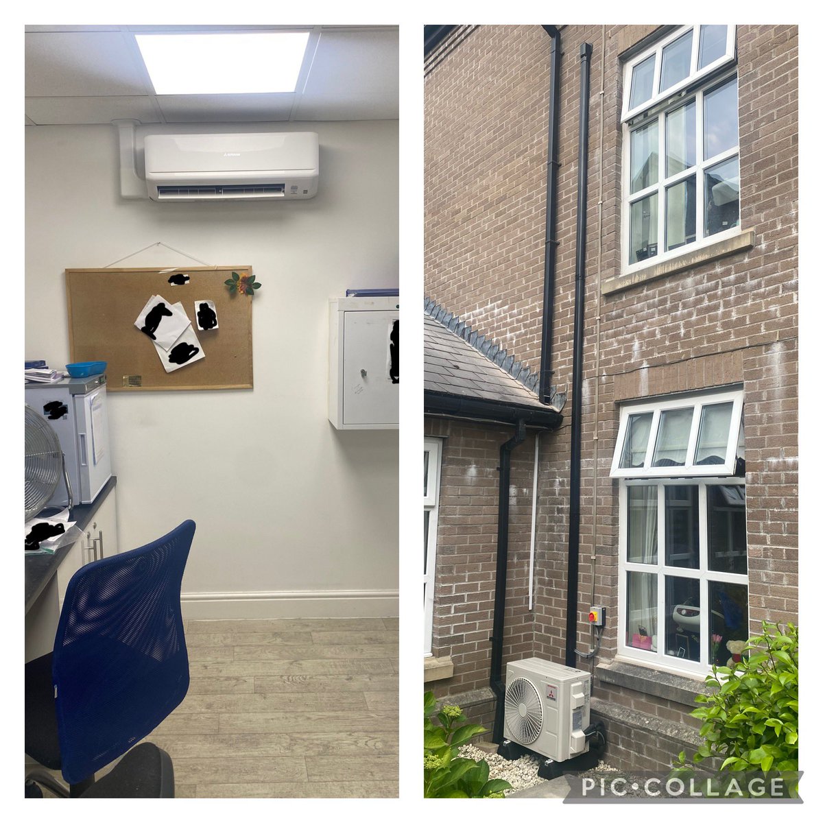 REGMACGroup's tweet photo. Lovely install of an air conditioning unit into first floor office by Regmac Air Conditioning Ltd. #Ac #AirConditioning #AirCon #Air #Conditioning #Regmac #Cardiff #SouthWales #Cool #Hot #StayCool https://t.co/rc6HBPBjHK
