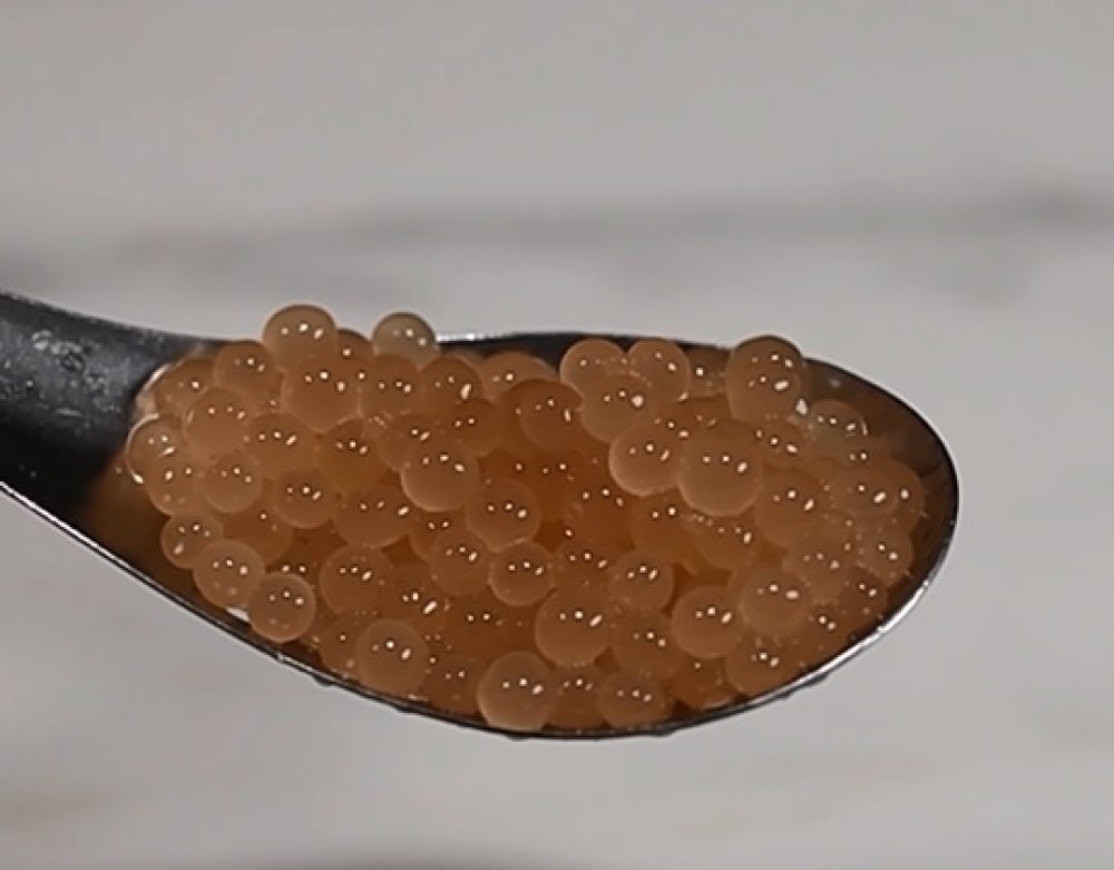 SpecIngredients's tweet image. Get ready to dive into a world of fruity deliciousness with this incredible Pear Pearls Recipe made with Special Ingredients Calcium Lactate and Sodium Alginate! 🍐✨

Find the full recipe details here: specialingredients.co.uk/blogs/recipes/…

#Spherification #ReverseSpherification