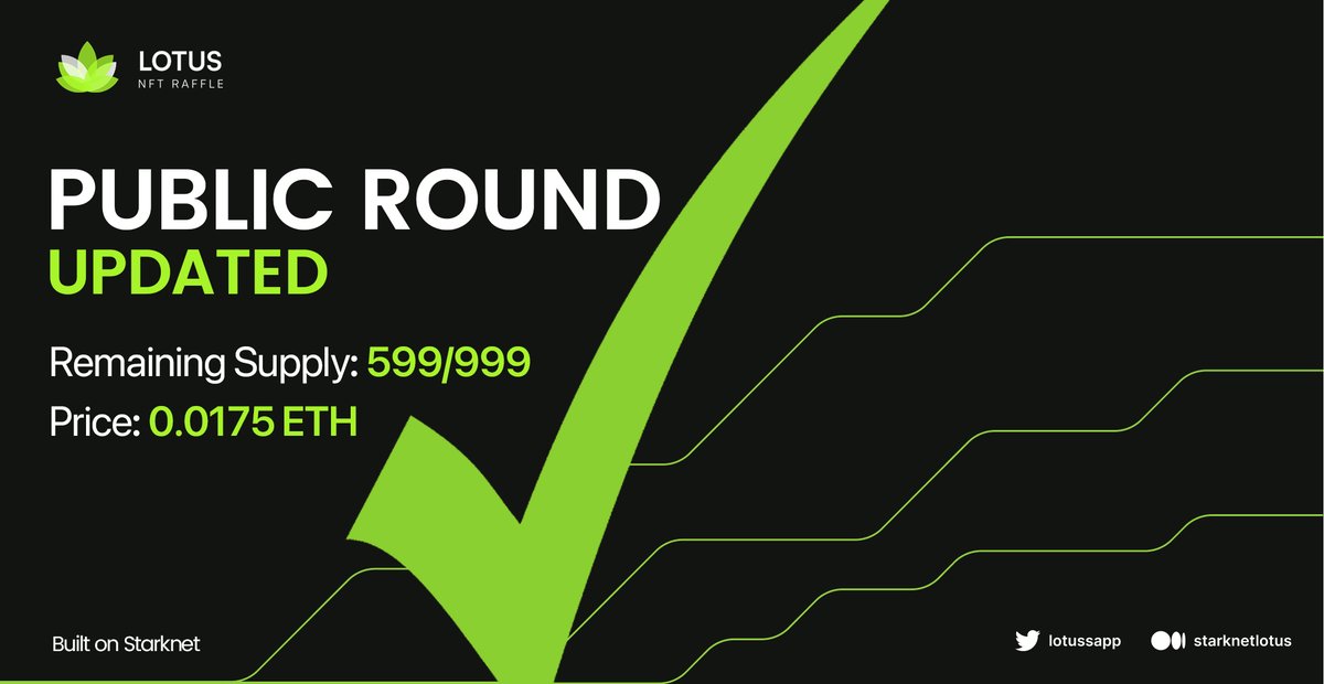 Lotus 🪷 Live on Mainnet tweet media