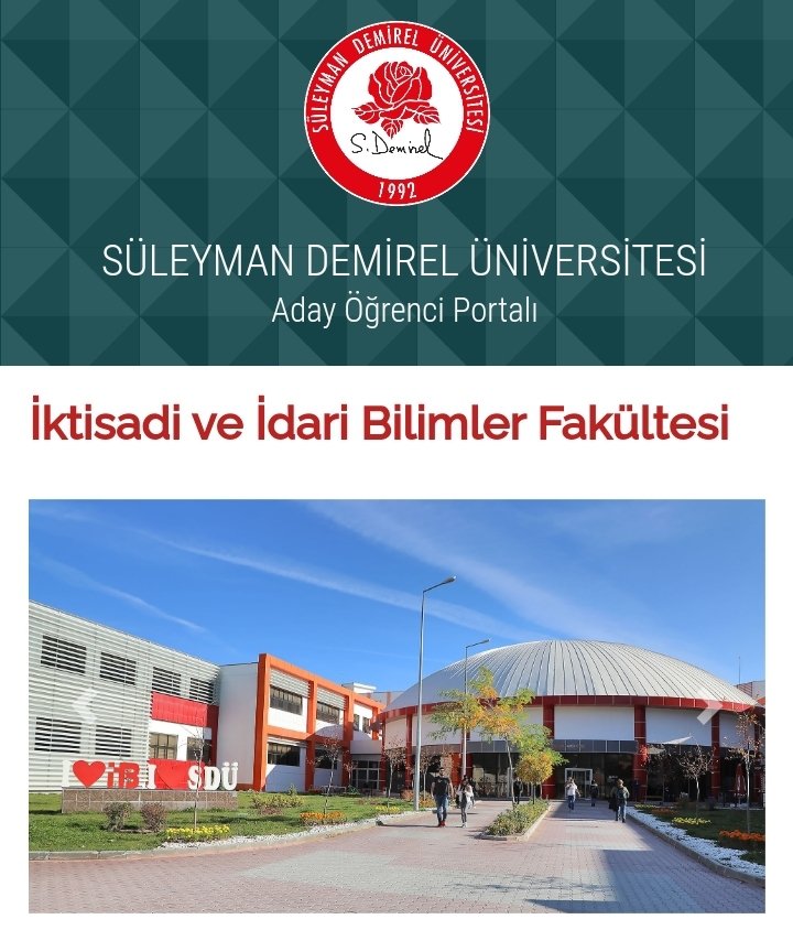 SDÜ İİBF tweet media