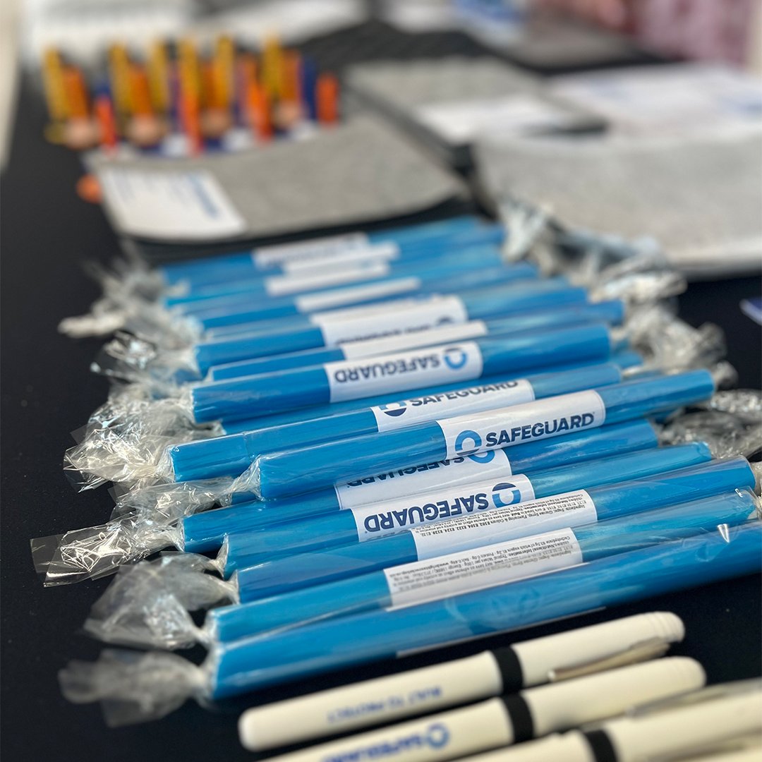SafeguardEurope's tweet photo. We're at the @PCAPropertyCARE International Structural Waterproofing Conference at the University of Warwick today. Come say hello to check out the new Drybase Plaster Membrane and more! Make sure you grab a stick of Safeguard rock, too🍬
#ISWC23 #pca #structuralwaterproofing https://t.co/Aj6LAlg3A9