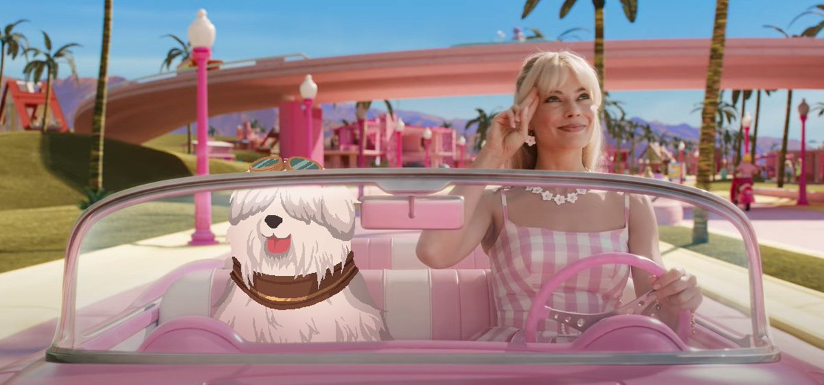 Who needs Ken when you've got Noxe? 💖🐶💖

 #PotionPermit #BarbieMovie