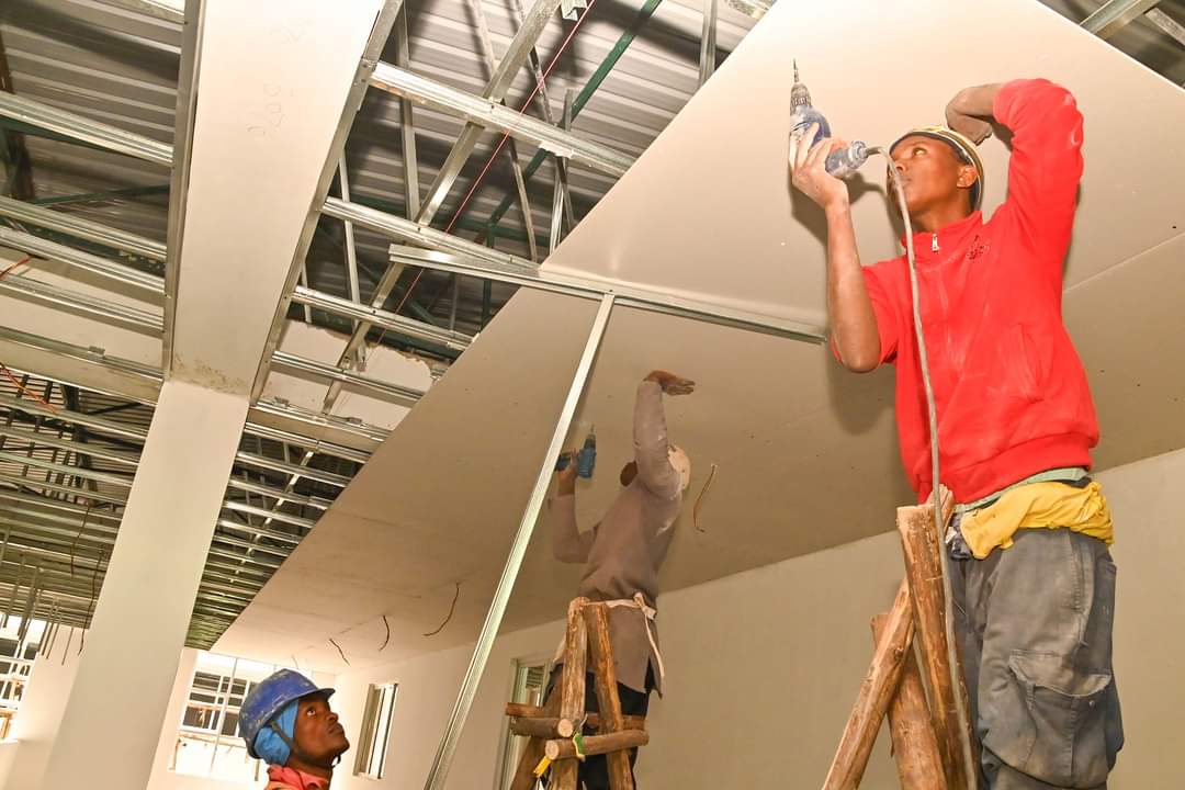 Affordable healthcare accessibility is our foremost commitment, that is why Governor <a href="/Araap_Sang/">Stephen Sang, EGH</a> is wholeheartedly devoted to strengthening the sector through enhanced infrastructure and workforce.

Today, he inspected ongoing construction of new Kapsabet Mother &amp; Child Hospital.