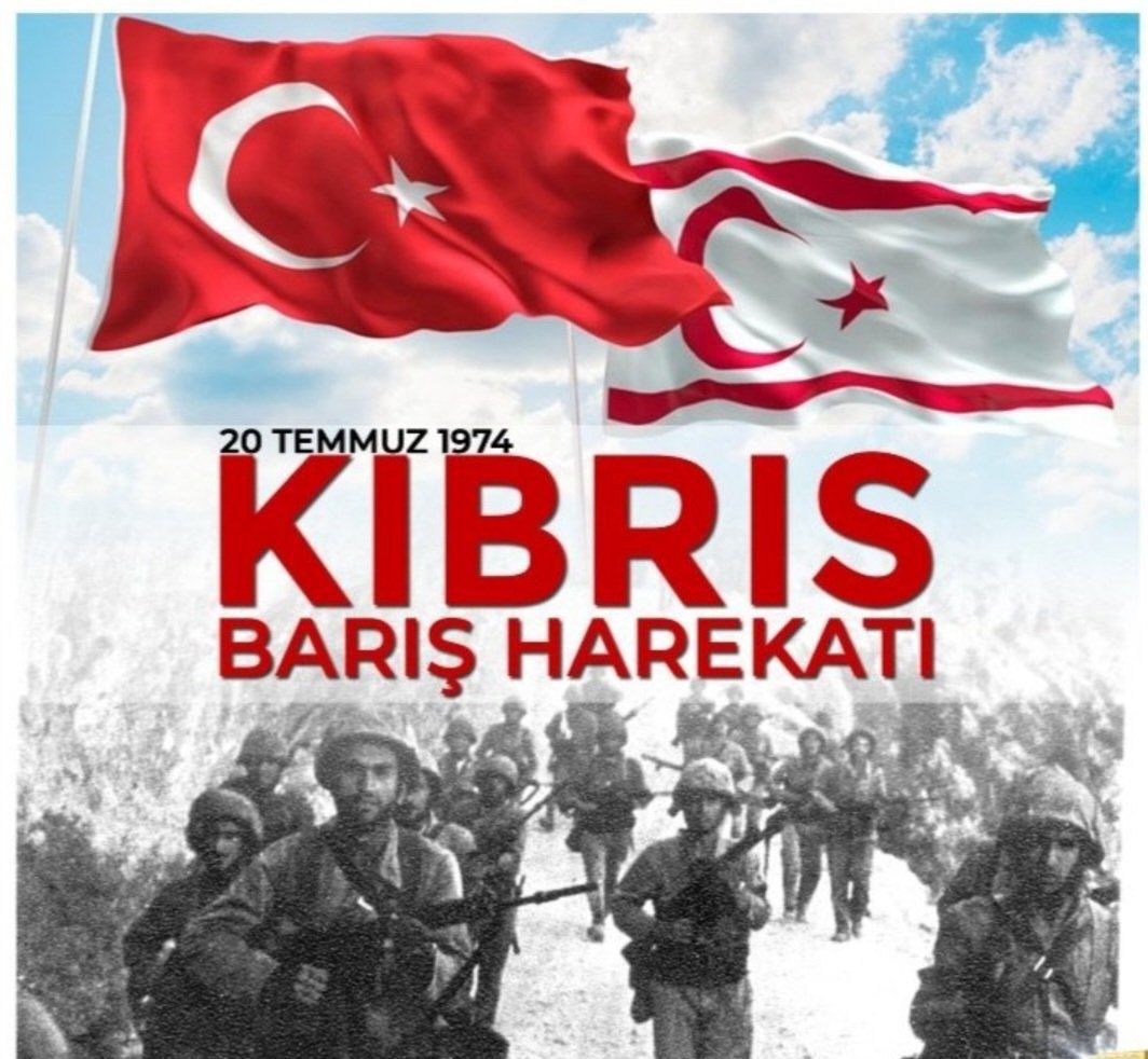 BBakir53's tweet photo. Kıbrıs barış harekatının 49.yıldönümünde 
#KKTC’nin 20 Temmuz Barış ve Özgürlük Bayramında Kıbrıs Türkü’nün özgürlüğü ve haklı mücadelesinde şehadet şerbeti içen tüm kahramanlarımızı rahmet, minnet,şükran ve duayla anıyorum https://t.co/UFFrgEXgfJ