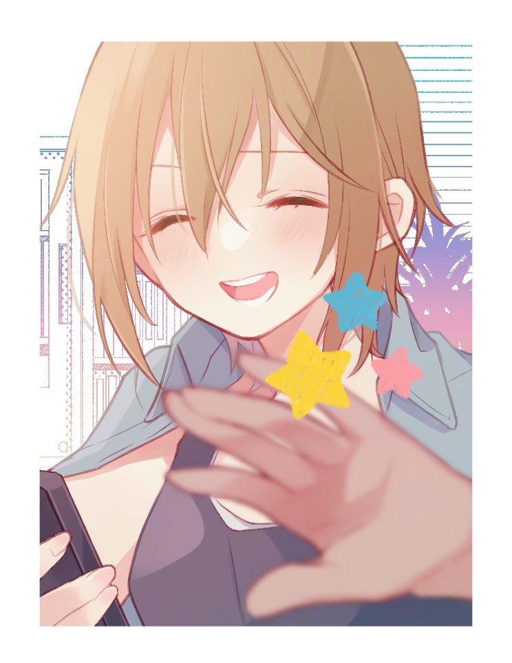 「りーなカメラ」|梅原うめ✾コミティアき43aのイラスト