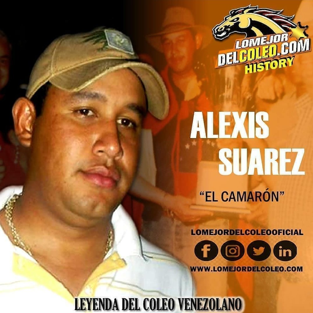 lomejordelcoleo's tweet photo. Tal día cómo hoy nació el recordado Campeón Nacional de Coleo Alexis Suárez El Camarón, quien dejó huellas dentro del deporte nacional 👍 https://t.co/OjYJ5BXBGT