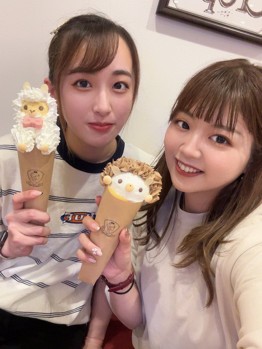 東海オープン！ 明日から頑張ります！！！！🍓 いつも食べないクレープ🤣✨