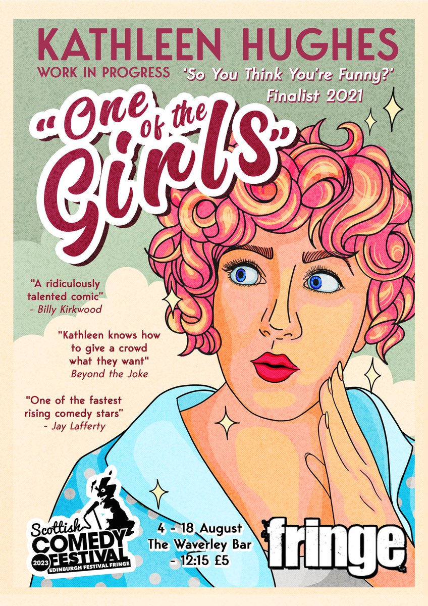 You can now vote for this absolutely lush poster in the <a href="/BritishComedy/">British Comedy Guide</a> Comedy Poster Awards! 

The brilliant <a href="/LucyMooreStudio/">Lucy Moore</a> did the entire design and illustration and I'd love for her to get the credit she deserves 🌟

Vote now 👉comedy.co.uk/posters/view/9…