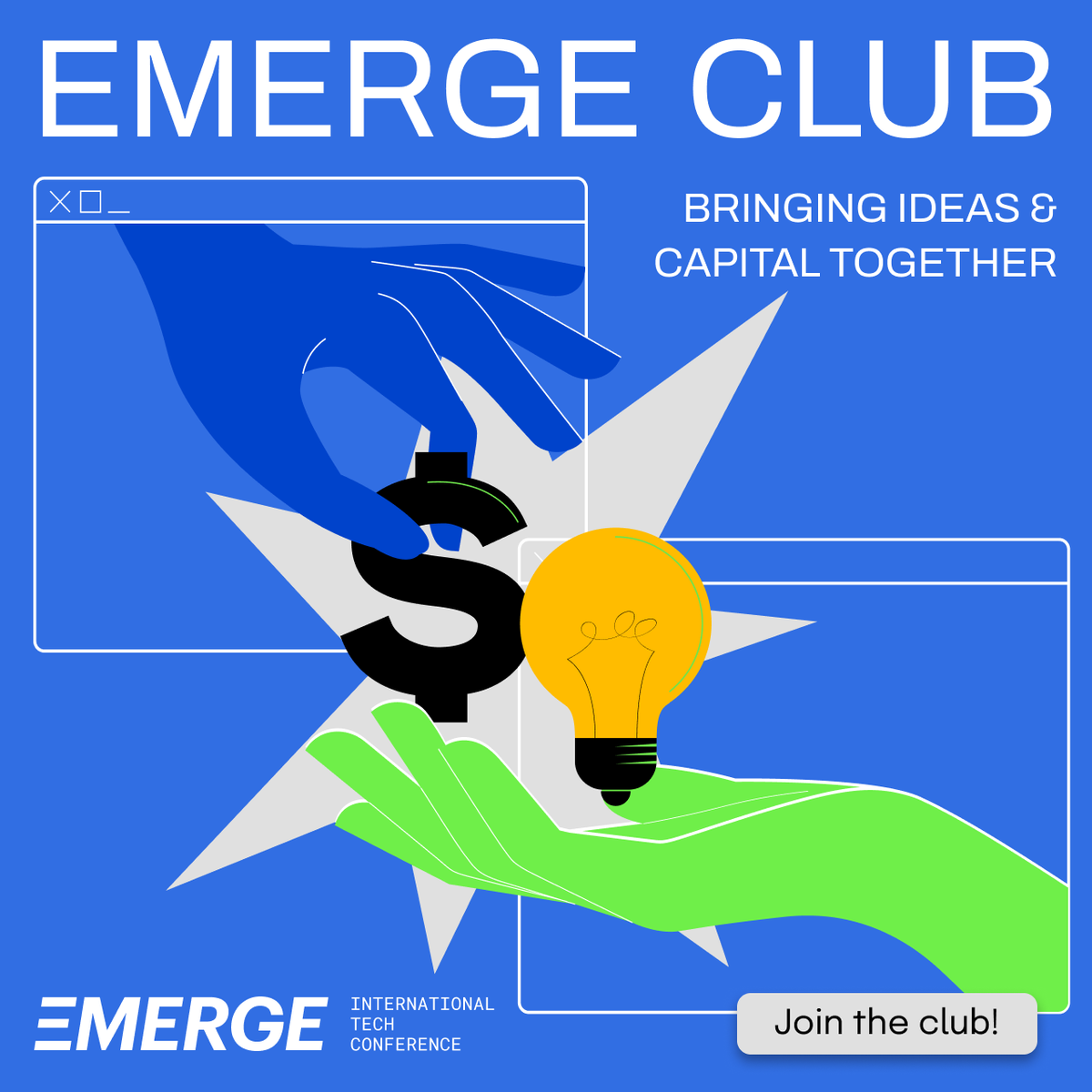 Join EMERGE Club for exclusive investment opportunities and insights into emerging startups!🎉 As a member of EMERGE Club, get ready for a world of secret benefits and exclusive access to incredible stories, events, and experiences.🌟 >> bit.ly/3K4P4xY