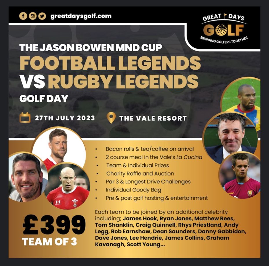 Only 1 team left to fill , be quick or miss out on a great day