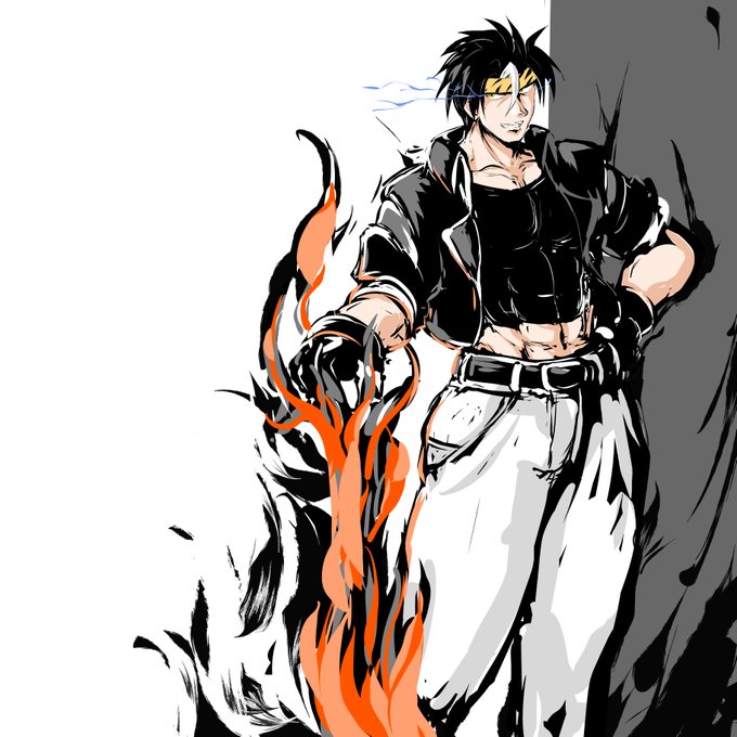 聖☆('・ω・`)
@BASH_G 
様のところのバッシュさん。
#よその子を自分の手癖で描いてお前誰ってする 