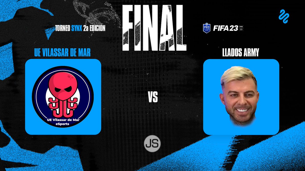 Synx Gaming Club (@synxgg) on Twitter photo FIIII NAAAA LIIII SIII MAAAAA 📌
|🆚| #LladosArmy vs <a href="/UEVdMeSports/">U.E. Vilassar de Mar eSports</a>
Mínimo 2 partidos.
22:40 - 23:00 - 23:20
📺 twitch.tv/synxgamingclub FIIII NAAAA LIIII SIII MAAAAA 📌
|🆚| #LladosArmy vs <a href="/UEVdMeSports/">U.E. Vilassar de Mar eSports</a>
Mínimo 2 partidos.
22:40 - 23:00 - 23:20
📺 twitch.tv/synxgamingclub