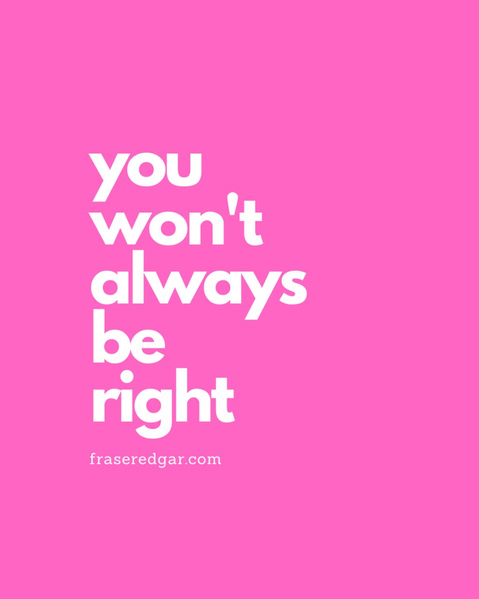 fritzeboy's tweet photo. Just because you’re the boss, doesn’t mean you are always right. If you are wrong or you do make a mistake – don’t try and style it out. Admit your error. Apologise. And move on. Remember – give credit, take the blame. #leadershipskills #business #businesscoach #leadership https://t.co/NRQjH5qnKN