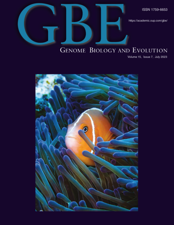 Salamin's Lab (@salaminlab) on Twitter photo Very happy to announce our new paper in <a href="/GenomeBiolEvol/">GBE (Genome Biology and Evolution)</a> on the genetic basis of clownfish evolution. Check it here: doi.org/10.1093/gbe/ev… with a cool cover image Very happy to announce our new paper in <a href="/GenomeBiolEvol/">GBE (Genome Biology and Evolution)</a> on the genetic basis of clownfish evolution. Check it here: doi.org/10.1093/gbe/ev… with a cool cover image