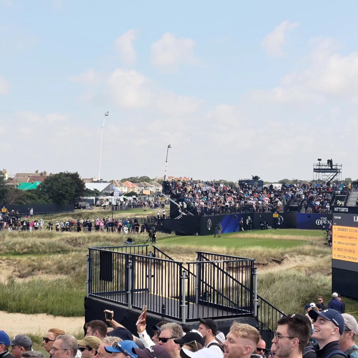 Hopewellcj's tweet photo. Such a great event to have on our doorstep.
Pleased to be able to be paid whilst watching the golf again!
The 17th hole is epic!!
#theopen #open #151stopen #royalliverpool #royalliverpoolgolfclub #hoylake #wirral https://t.co/LbiHzrF6KZ