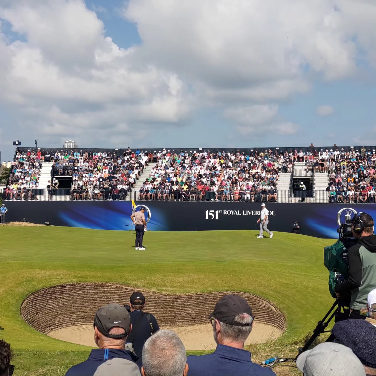 Such a great event to have on our doorstep. 

Pleased to be able to be paid whilst watching the golf again! 

The 17th hole is epic!! 

#theopen #open #151stopen #royalliverpool #royalliverpoolgolfclub #hoylake #wirral