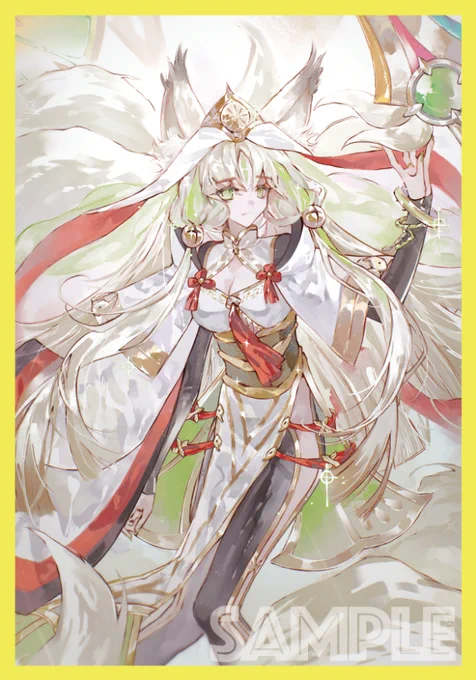 C102/エア夏コミ 新作発表㊲アラヒメ の スリーブ や プレイマット になります!  イラストレーターは  鵺() 様です。 