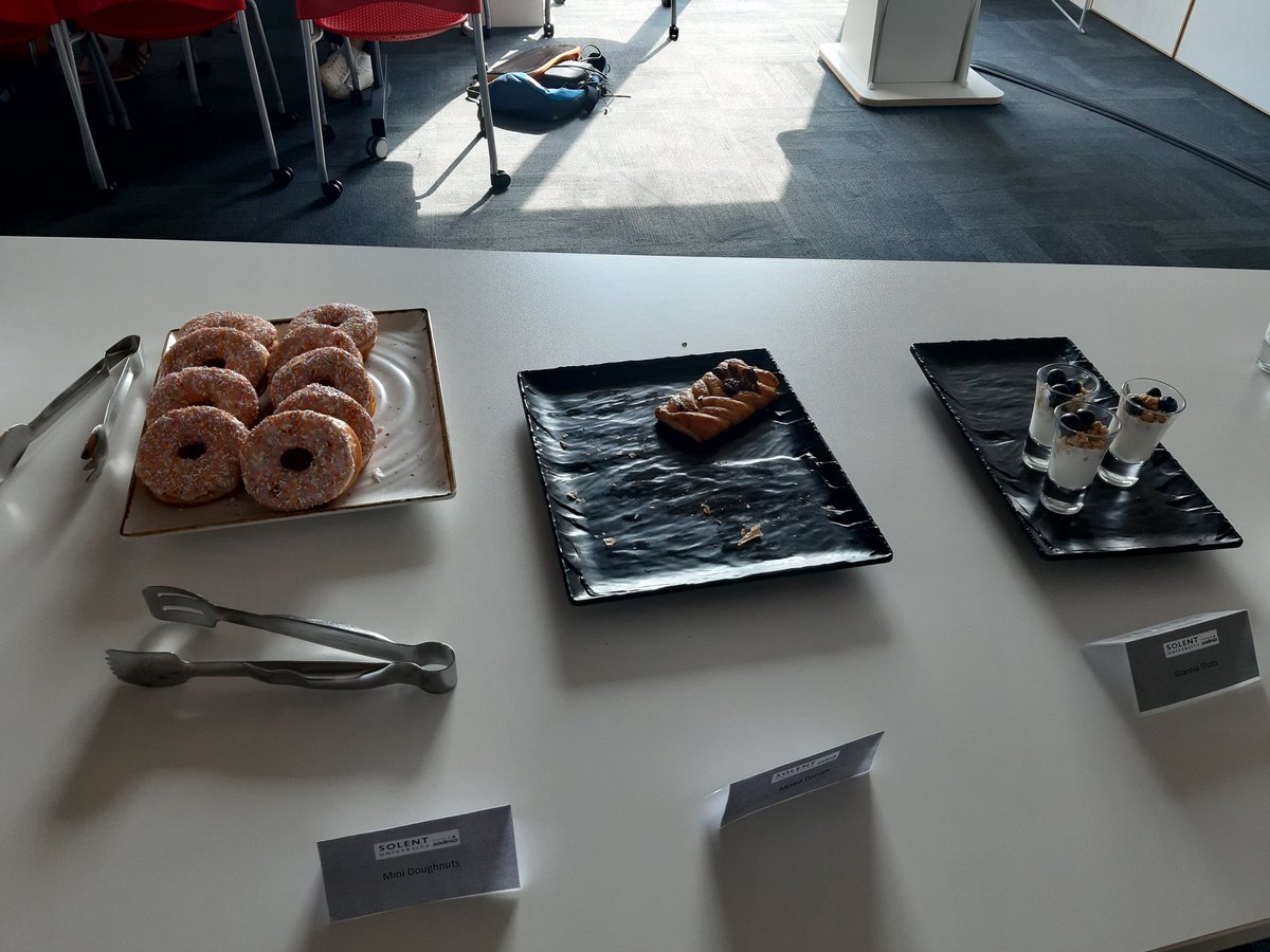 WARP_Solent's tweet photo. We're please to welcome so many colleagues to our writing retreat. Fuelled up and ready to start... #WarpPresents #WritingRetreat #Research #NoEmails https://t.co/MBuvMz7k7f