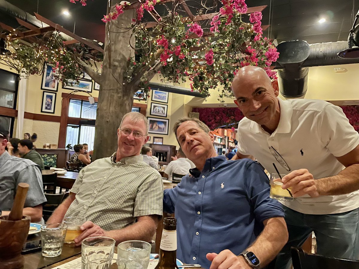 CNCTechLLC's tweet photo. Our dinner last night with @TxDPS and @OrangeCoSheriff was fantastic. Delicious food and fun times with great colleagues and amazing customers! #APSCON2023 https://t.co/0WDCO40Nq2