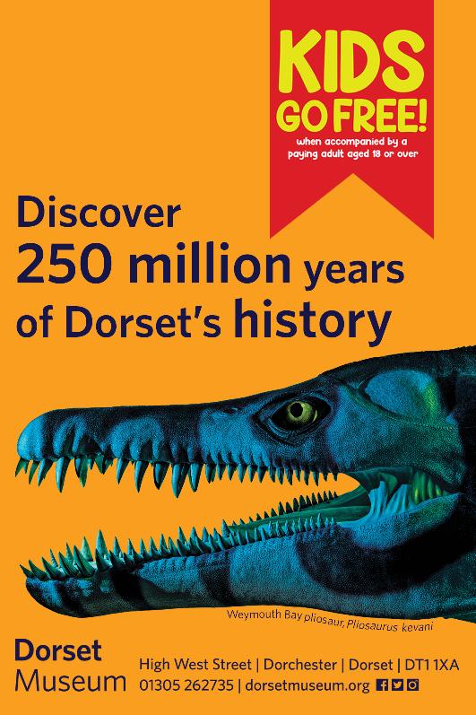 Kids go free every day of the year at @DorsetMuseum 

Children need to be accompanied by a full-paying adult and all adult tickets will now allow for unlimited visits for a whole year.

dorsetmuseum.org/kids-go-free-e…