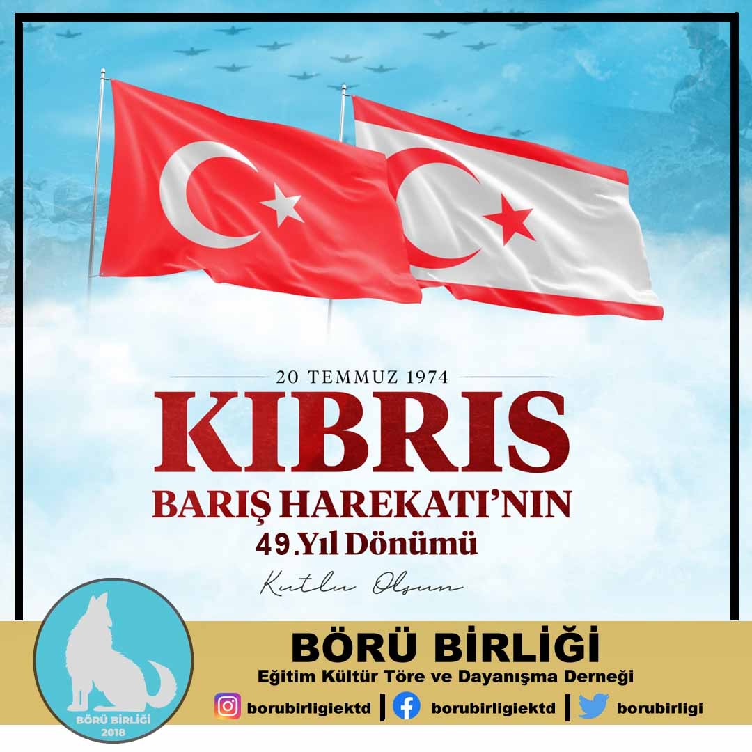 Cesursan gel al demiştin!
Türk'üm!
Cesurum!
Geldim!
Aldım!

Kutlu Olsun!
Uçmağa varan başta Rauf Denktaş , Rauf Küçük , Cengiz Topel gibi şanlı yiğitlerin kutlu Tinleri Şad Olsun!